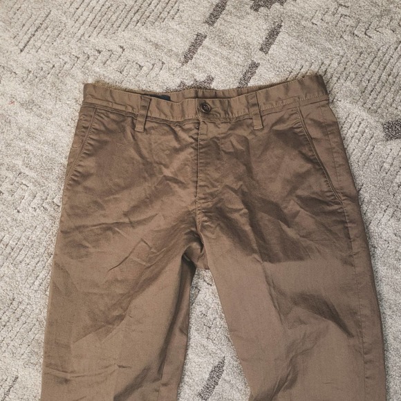 Perry Ellis men's Slimfit olive/brown pants size 30 - Picture 2 of 6